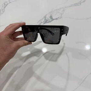 Louis Vuitton Black and Gray Women's Sunglasses